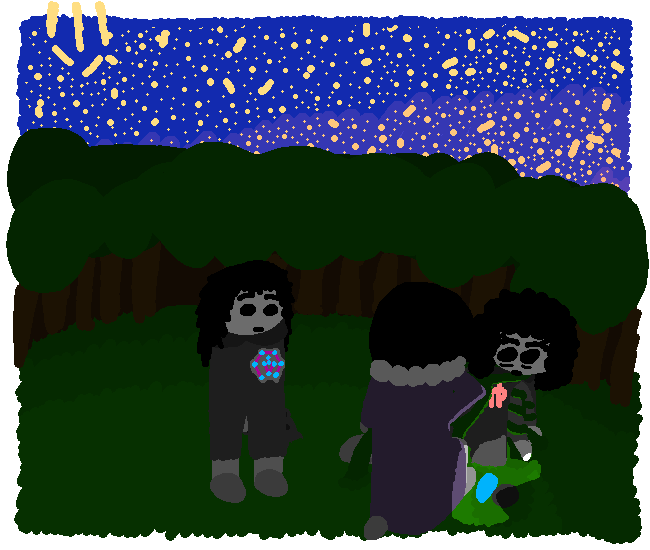 Kennari cuts Reese out of the vines. CG has relaxed, but Reese is still lowkey freaking out.