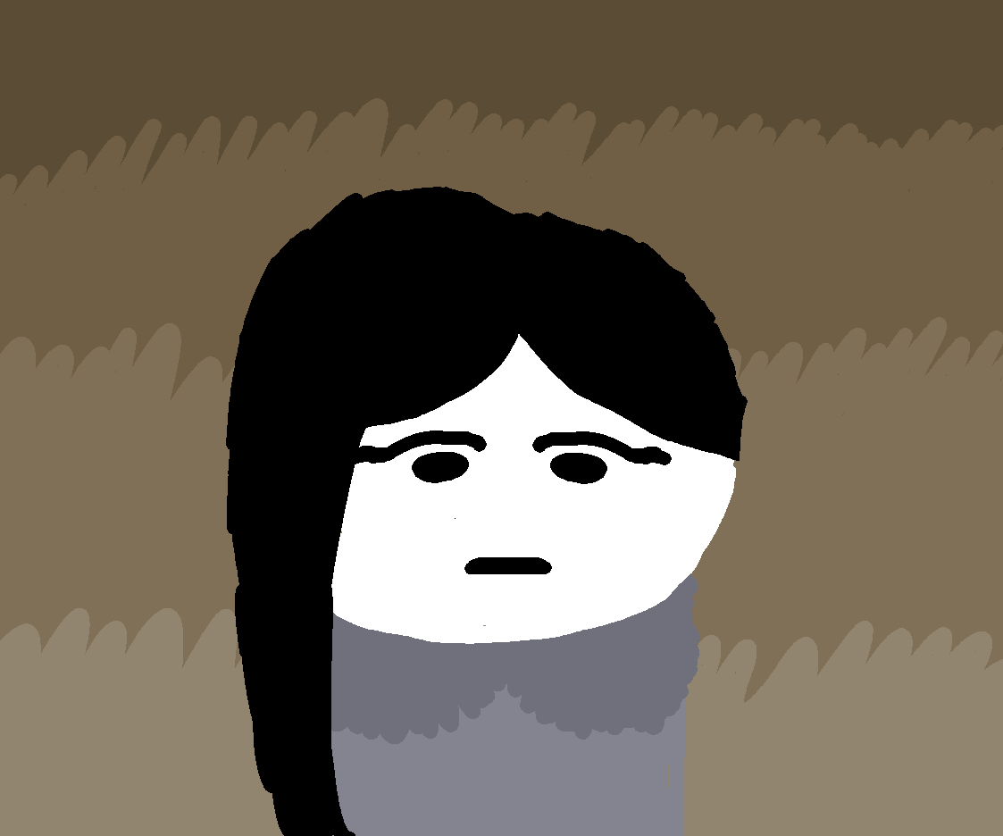 A pensive expression written across her face, Inalia sighs.